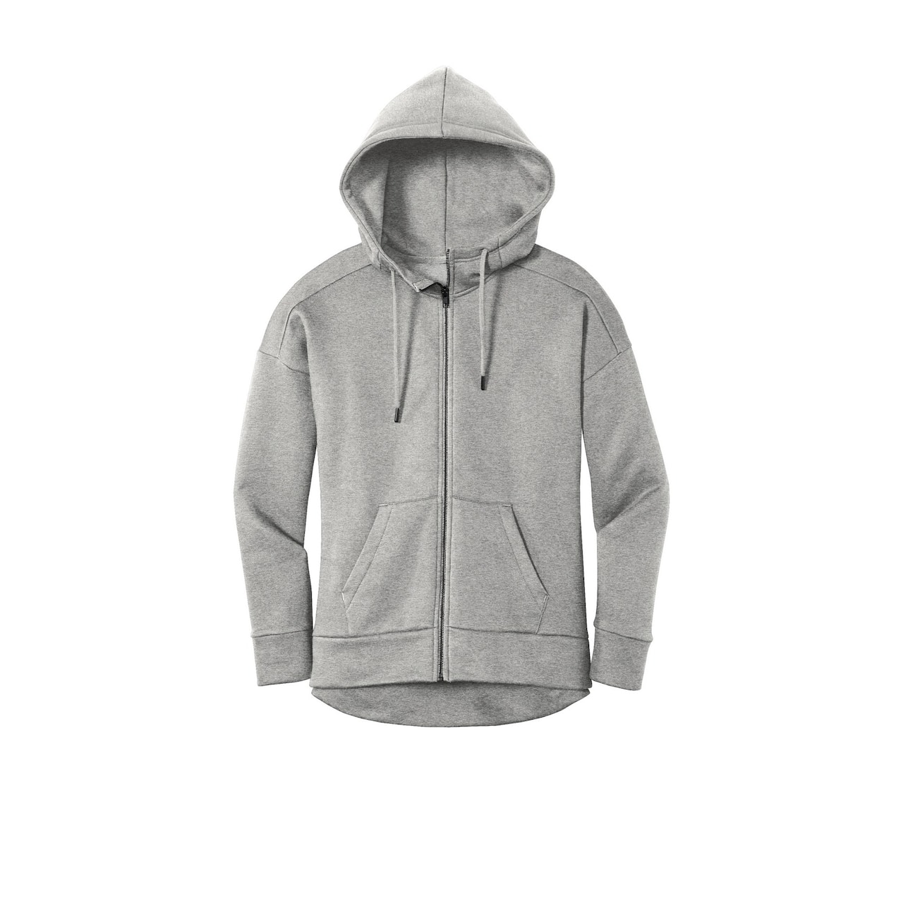 District® Perfect Weight® Women's Fleece Drop Shoulder Full-Zip Hoodie